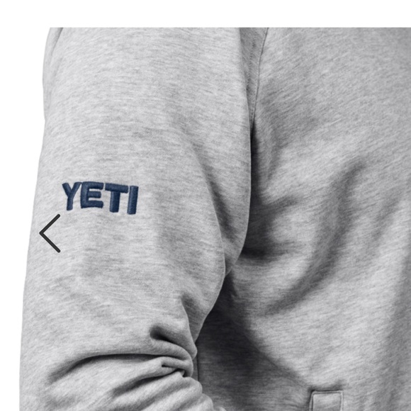 YETI Brushed Fleece Crew Neck Pullover Sweatshirt - Picture 3 of 10